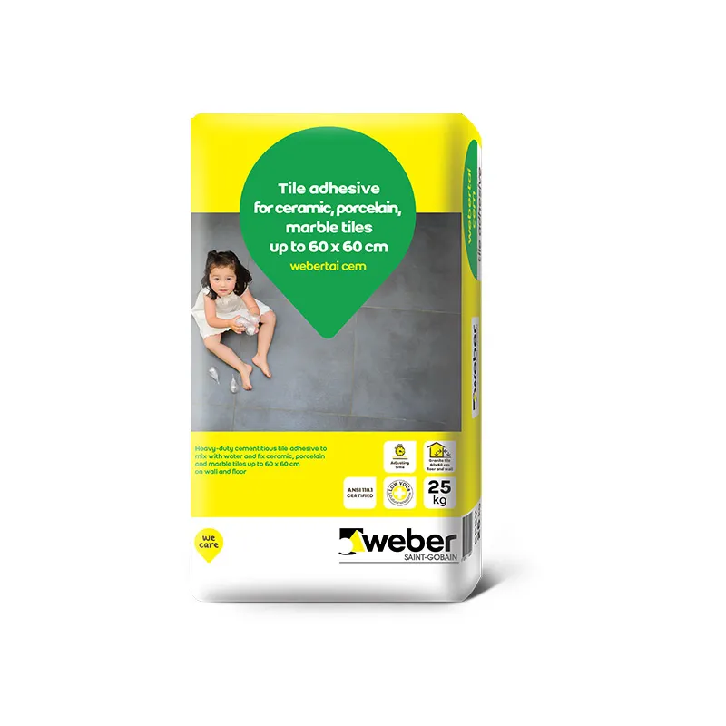 R-TILE ADHESIVE WEBER TAI CEM (HEAVY DUTY) 25KG